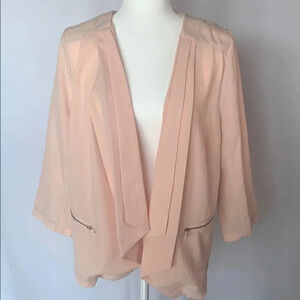 Umgee NWT Pink Lightweight Blazer Large